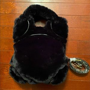 Foley and Corinna faux fur purse